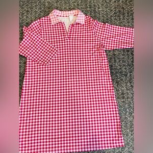 NWT Draper James x Lands' End Women's 3/4 Length Sleeve Supima Dress